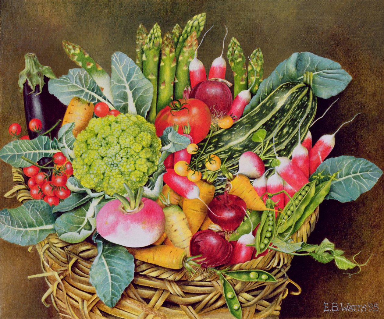 Zomergroenten door E.B. Watts