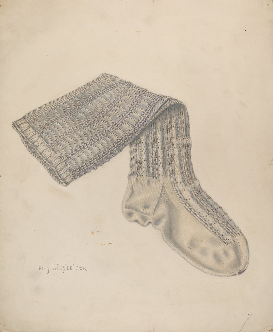 Gebreide Kousen door E.J. Gilsleider