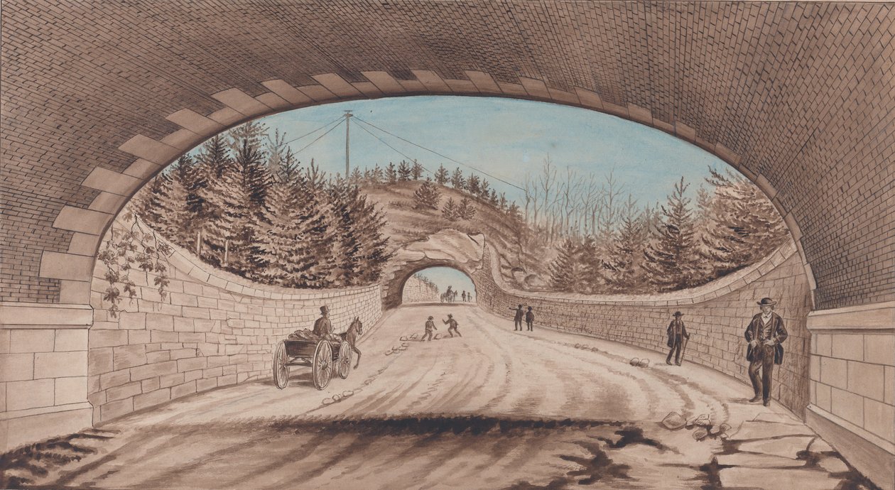 Central Park, Transverse Road No. 2, 1870 door EP