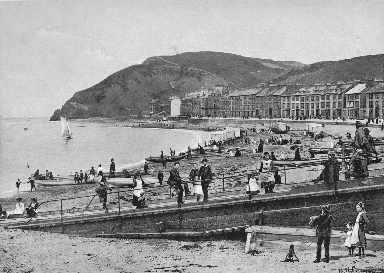 Aberystwith, ca. 1896 door ER Gyde