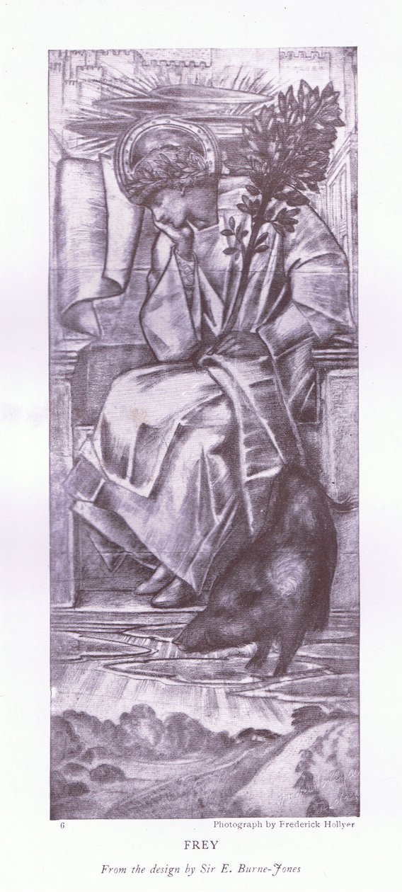 Freyja door E. Burne Jones