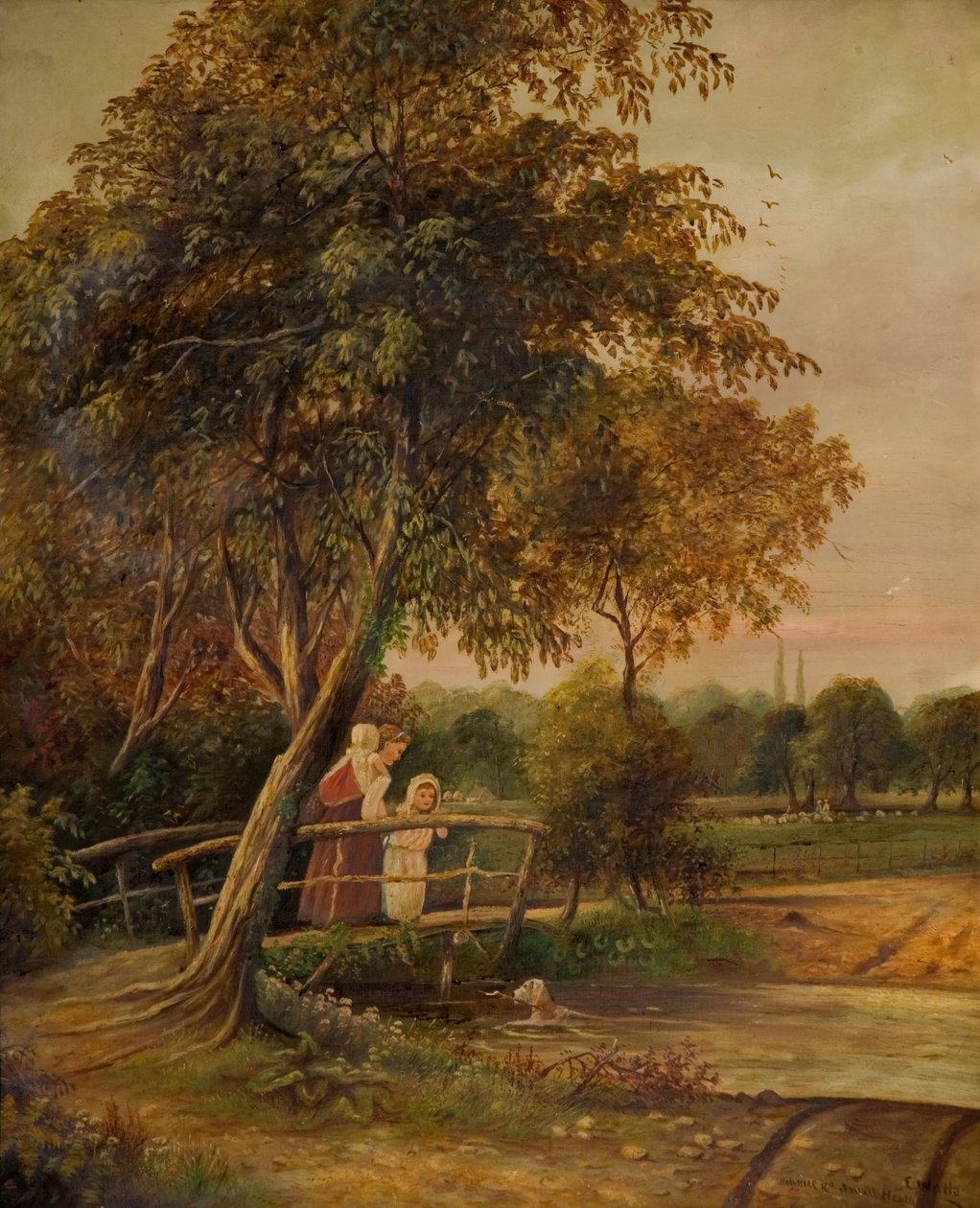 Hobmore Road Ford door E Watts