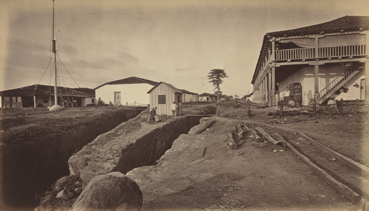 Acajutla door Eadweard Muybridge