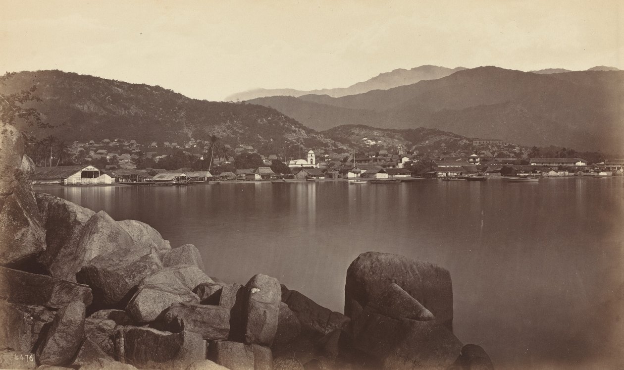 Acapulco, 1877 door Eadweard Muybridge