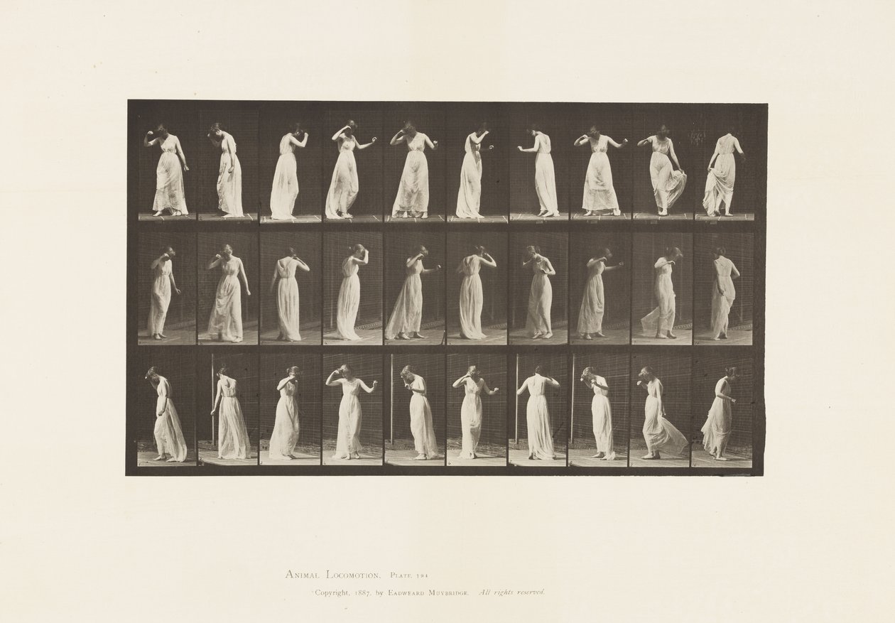 Dansen door Eadweard Muybridge
