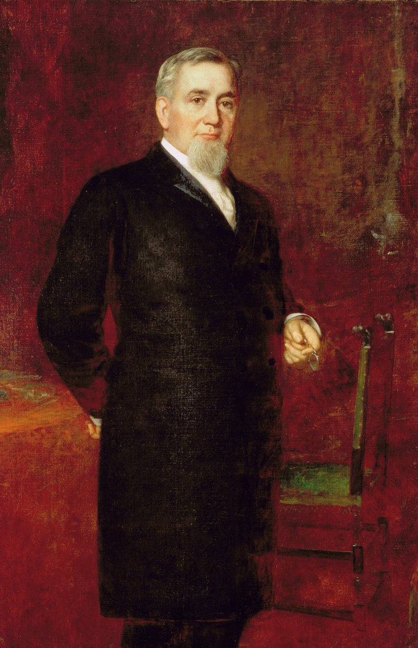 George Mortimer Pullman (1831-97) door Eastman Johnson