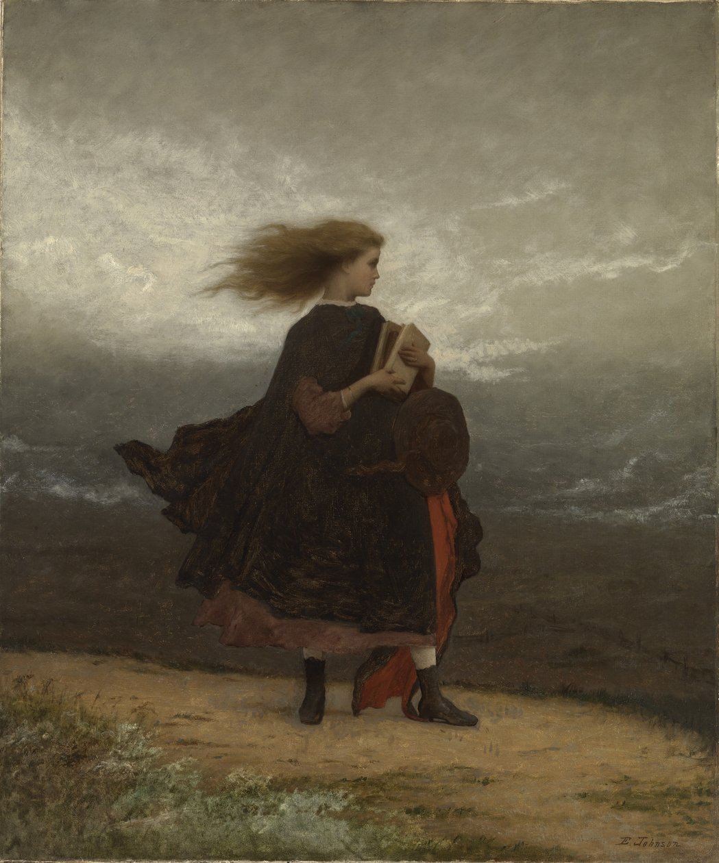 Het meisje dat ik achterliet door Eastman Johnson