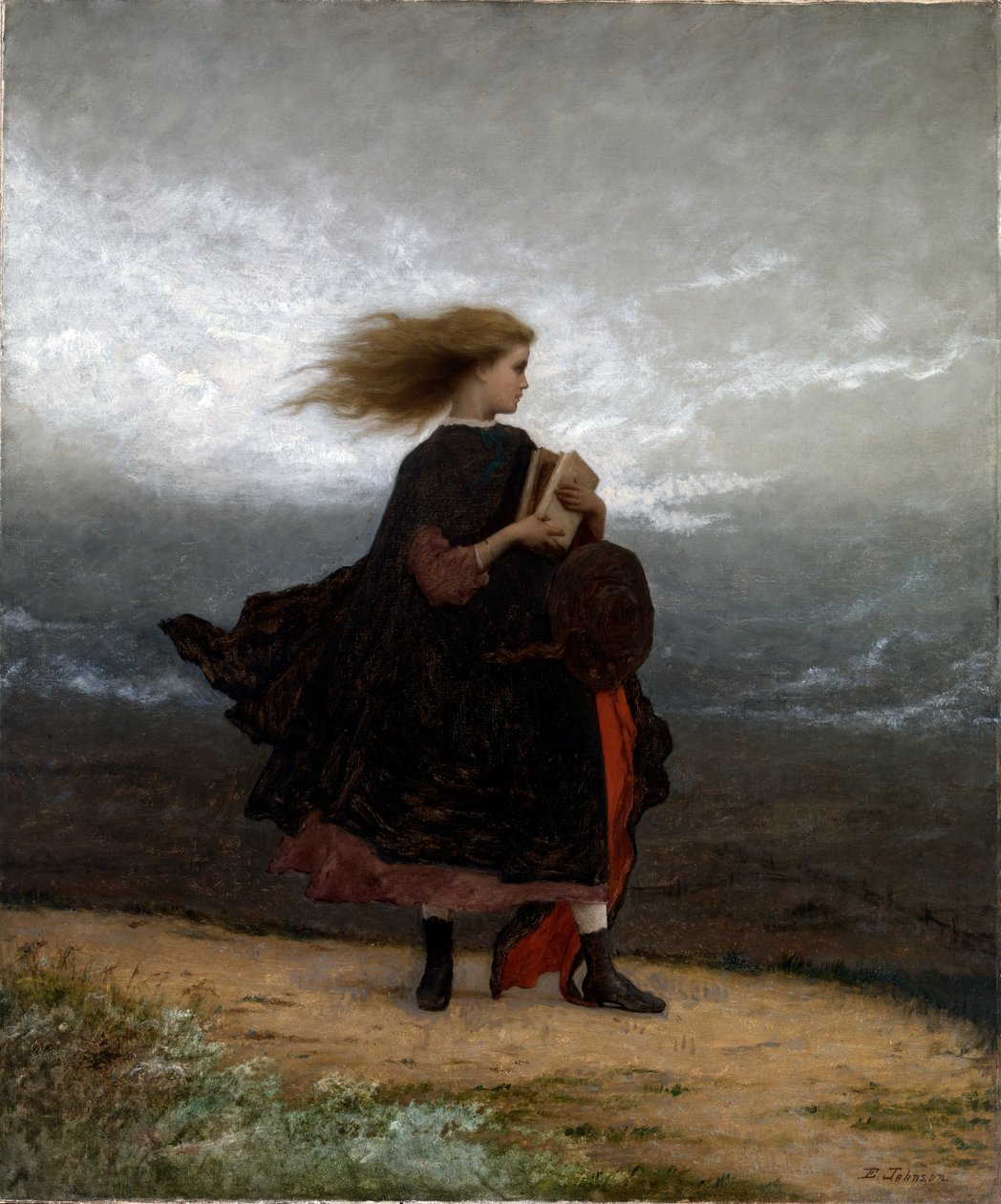 Het meisje dat ik achterliet door Eastman Johnson