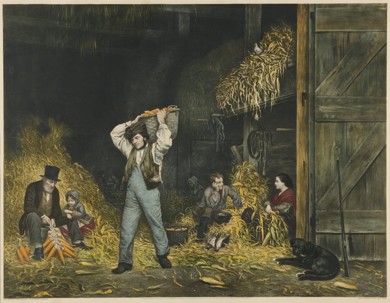 Doppen door Eastman after Johnson
