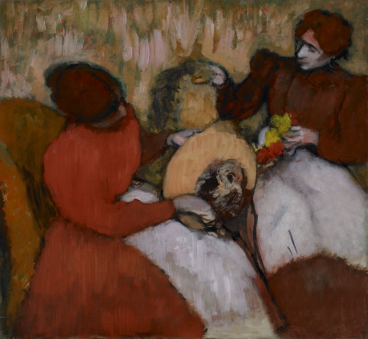 De hoedenmakers door Edgar Degas