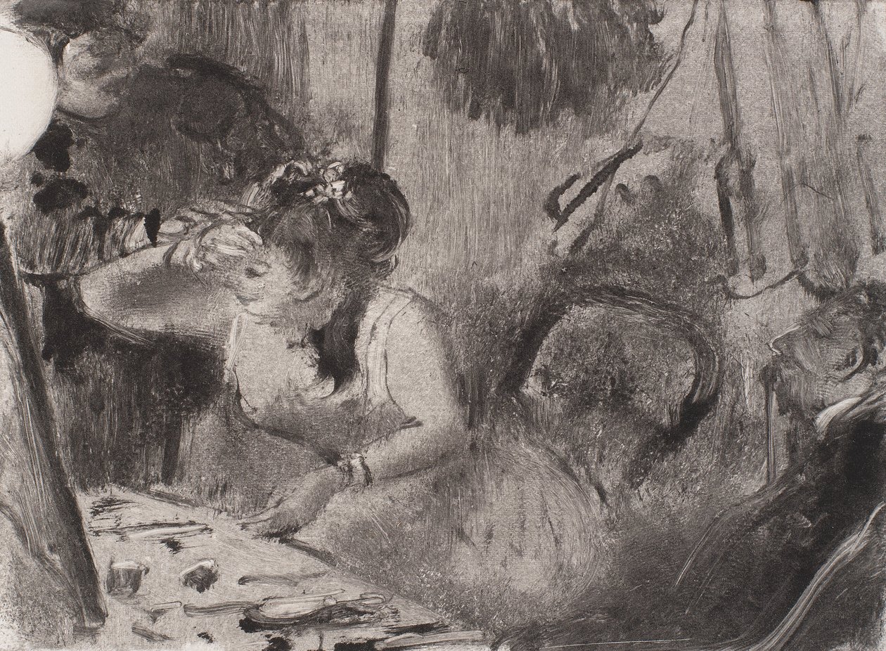 Intimiteit door Edgar Degas