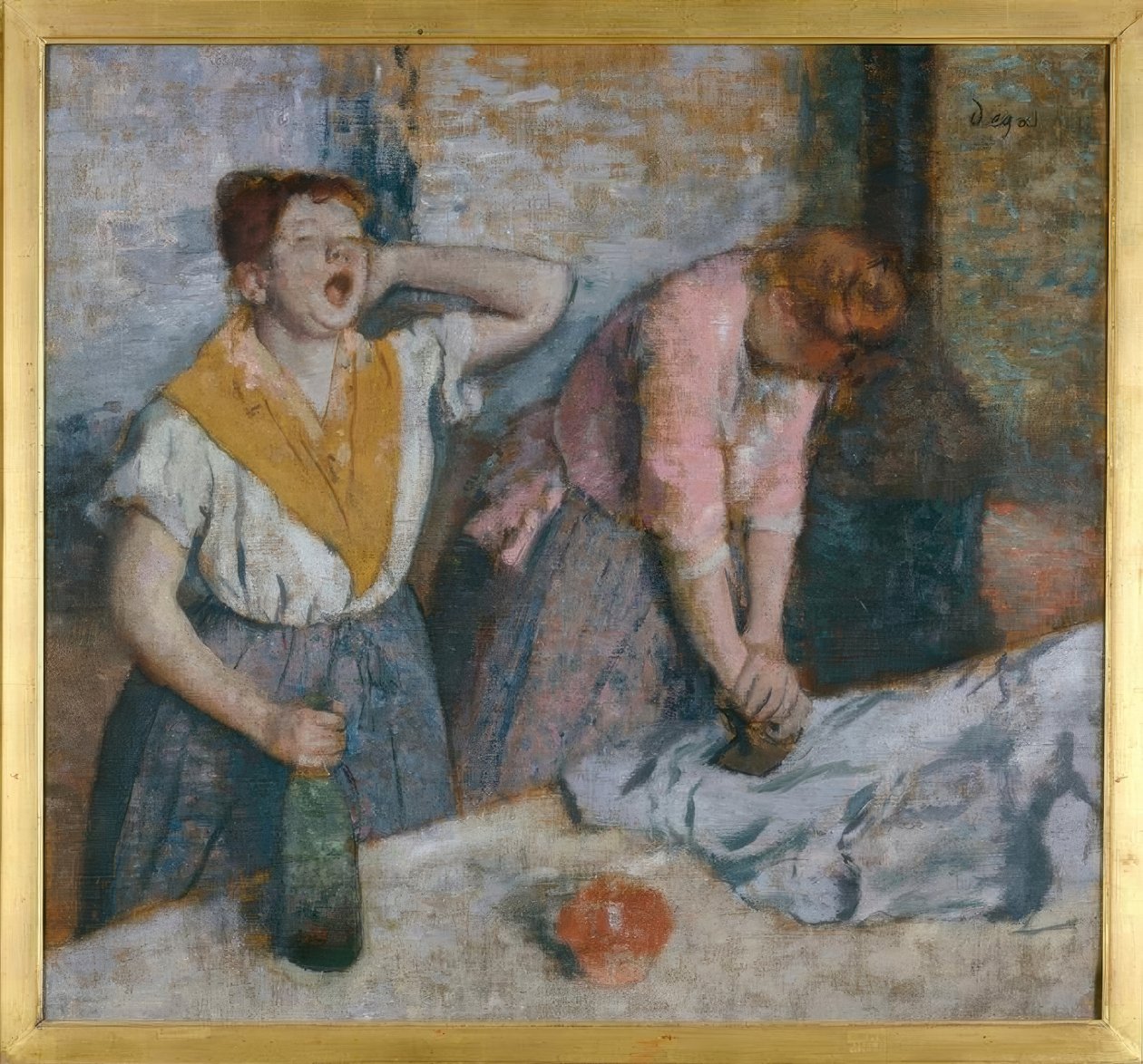 Strijksters door Edgar Degas