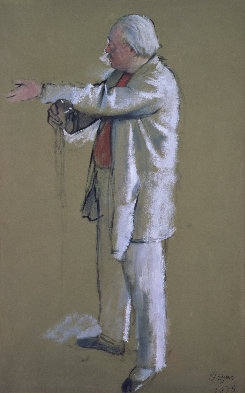 De Balletmeester, 1875 door Edgar Degas