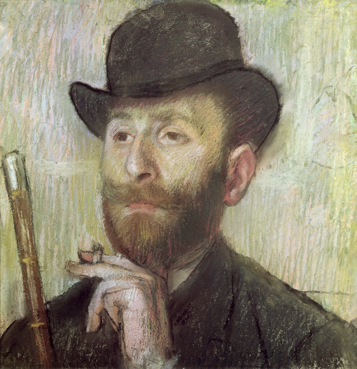 Zachary Zakarian, c.1885 door Edgar Degas