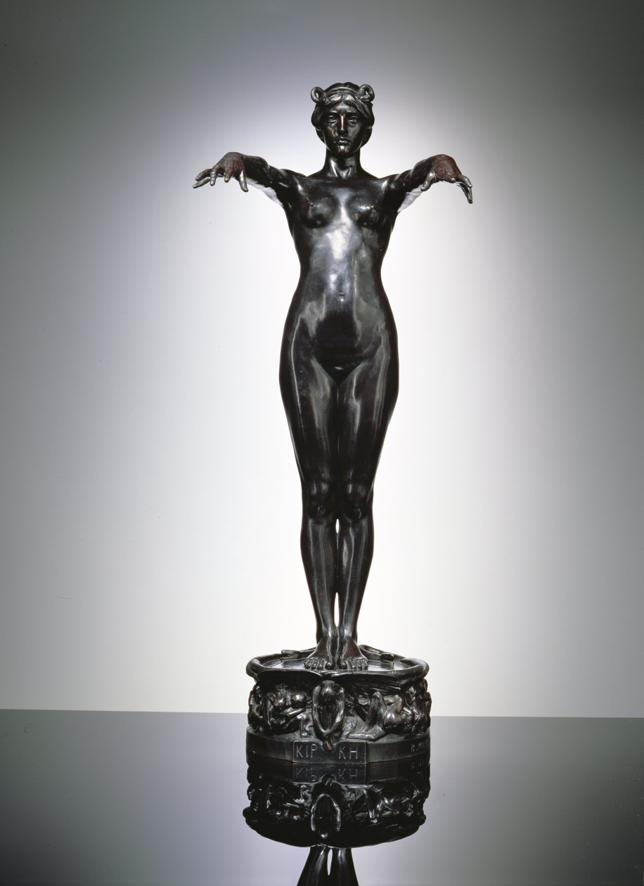 Circe (brons) door Edgar Bertram Mackennal