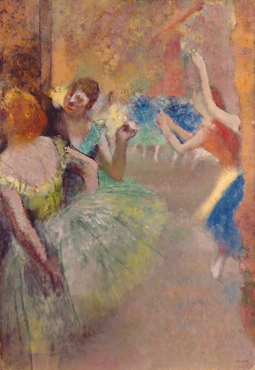 Balletscène door Edgar Degas