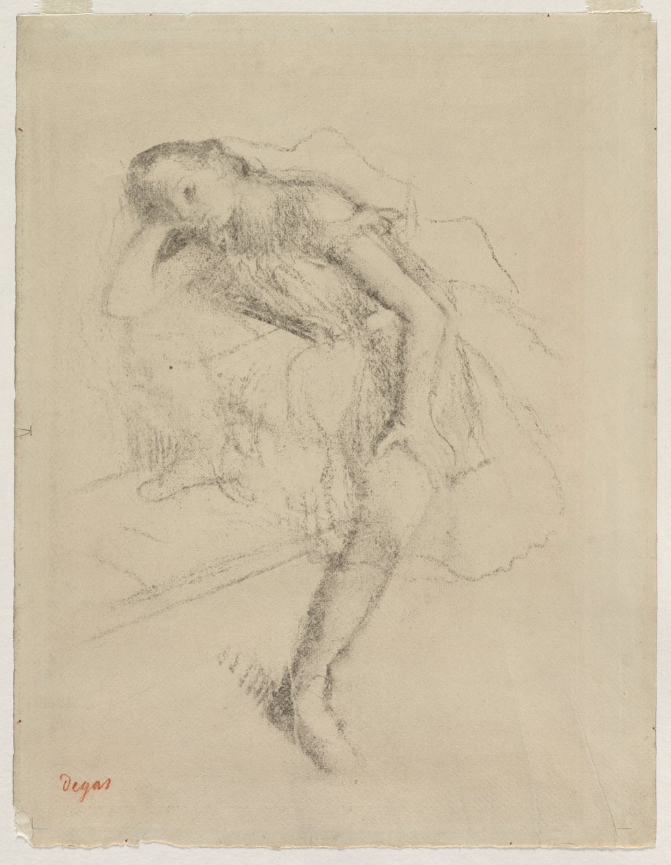 Dancer at Rest, c. 1895 door Edgar Degas