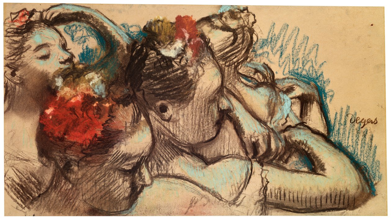 Dansers, 1899 door Edgar Degas