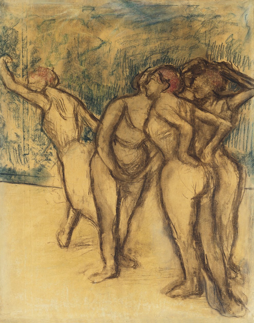 Dansende Meisjes door Edgar Degas