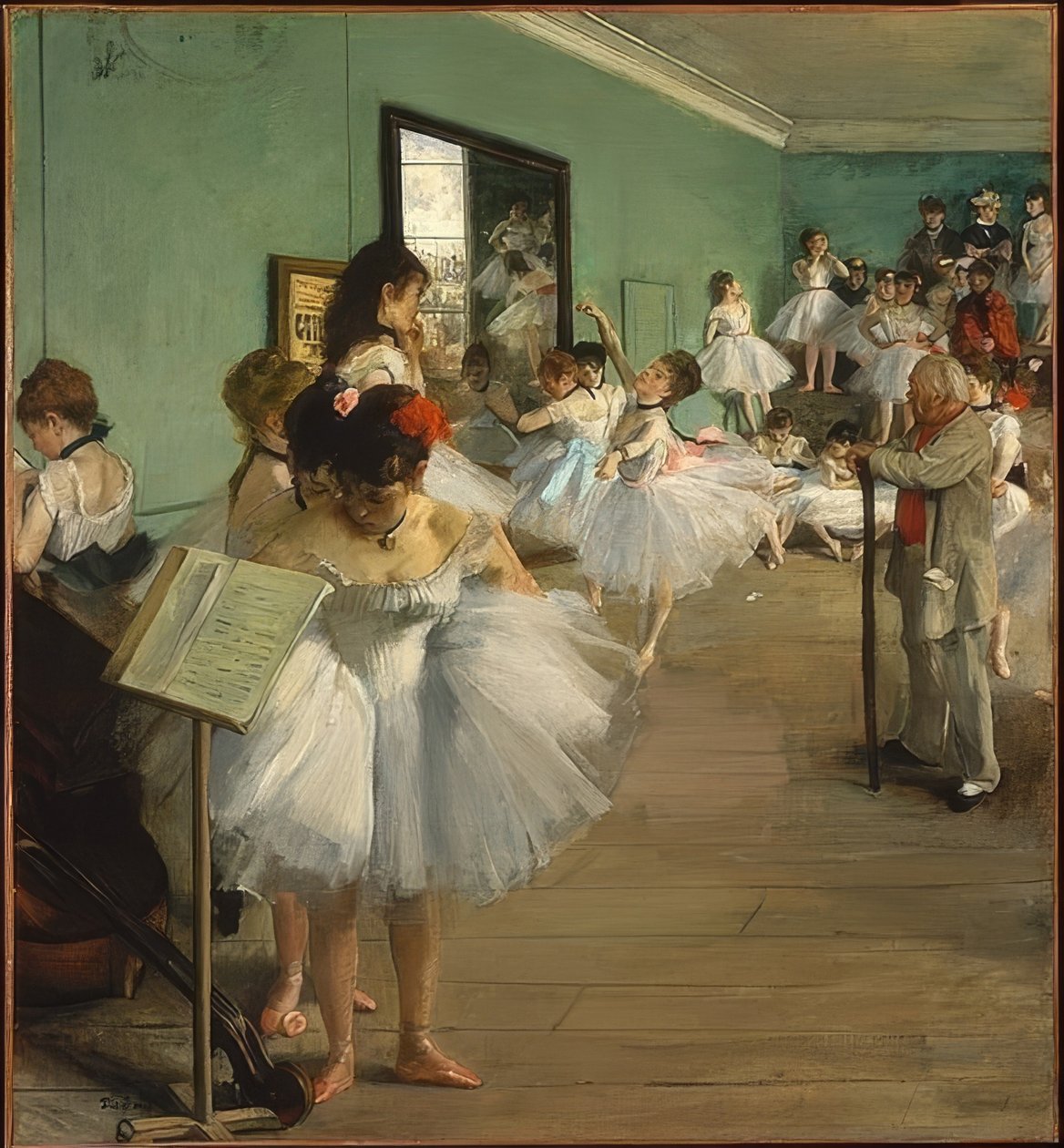 De dansles. 1874 door Edgar Degas