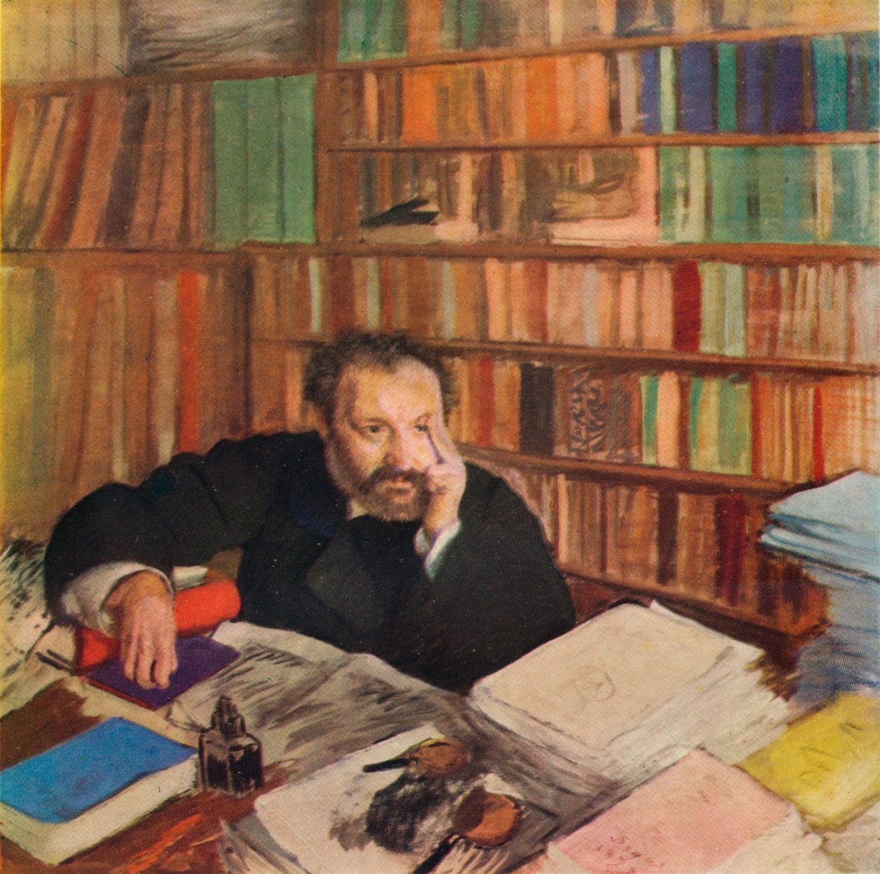 Duranty, 1879 door Edgar Degas