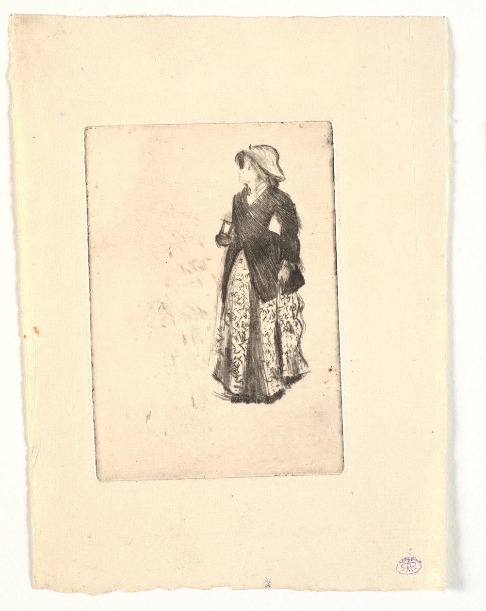 Ellen André door Edgar Degas