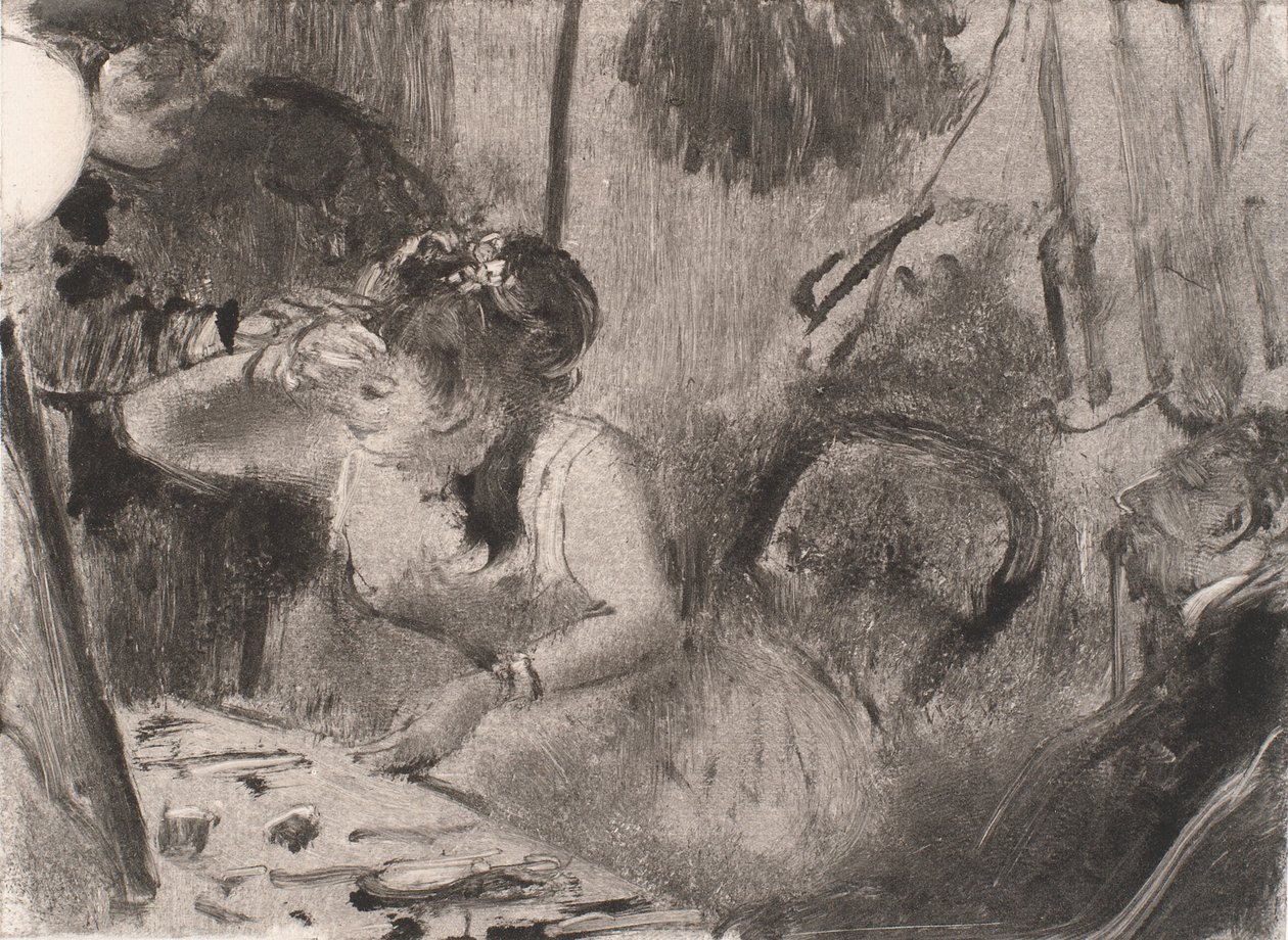 Intimiteit door Edgar Degas