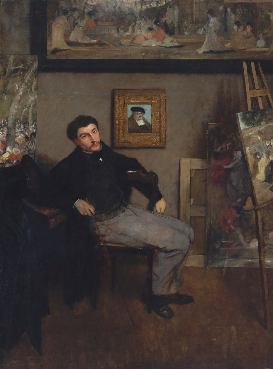 James-Jacques-Joseph Tissot door Edgar Degas