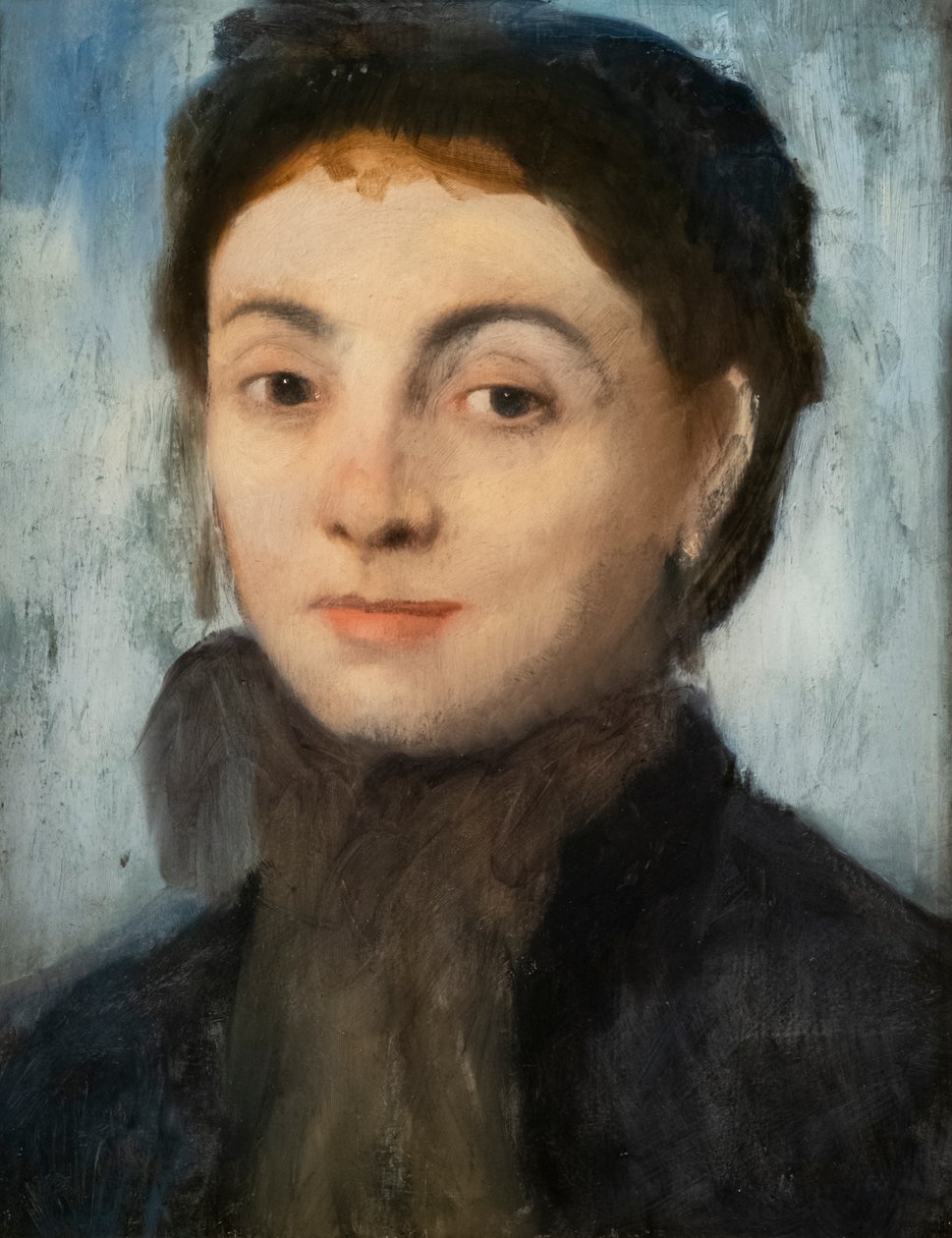 Josephine Gaujelin. 1867. Olie op doek. door Edgar Degas