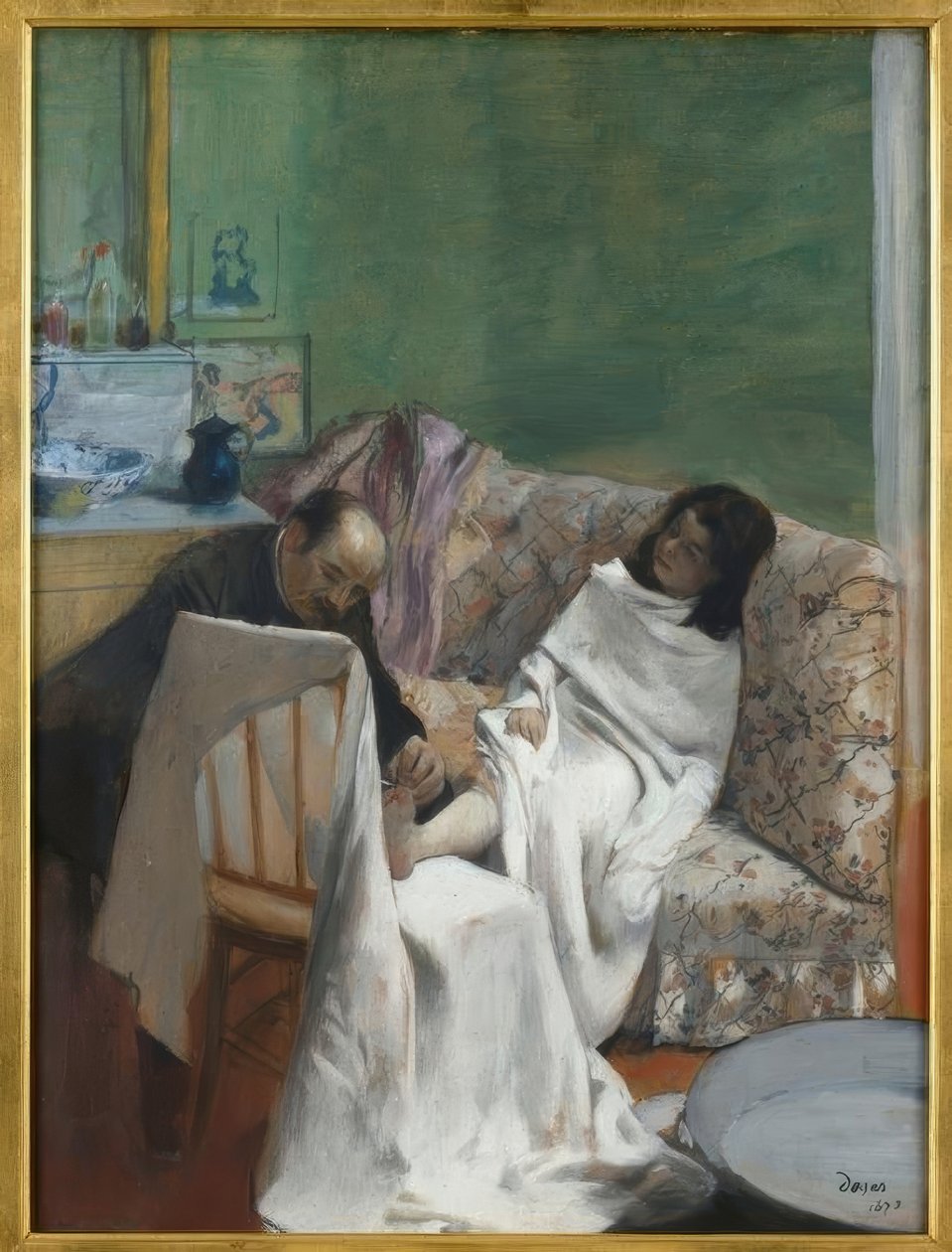De Pedicure door Edgar Degas