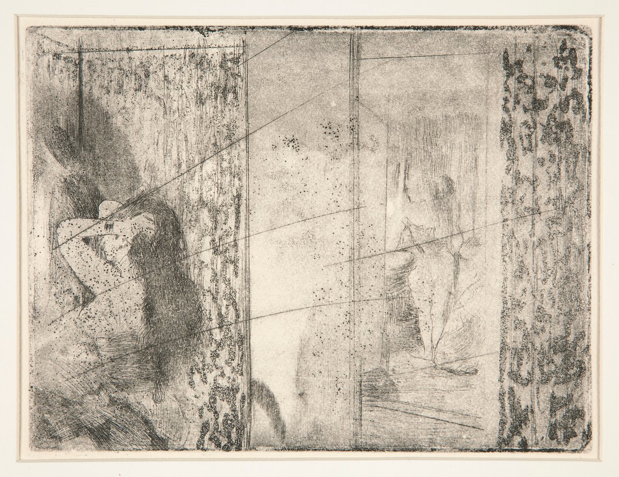 Loges d door Edgar Degas