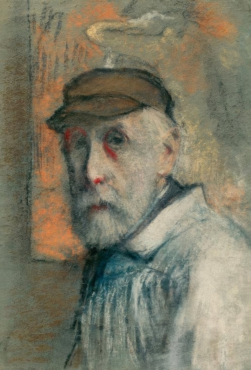 Zelfportret door Edgar Degas