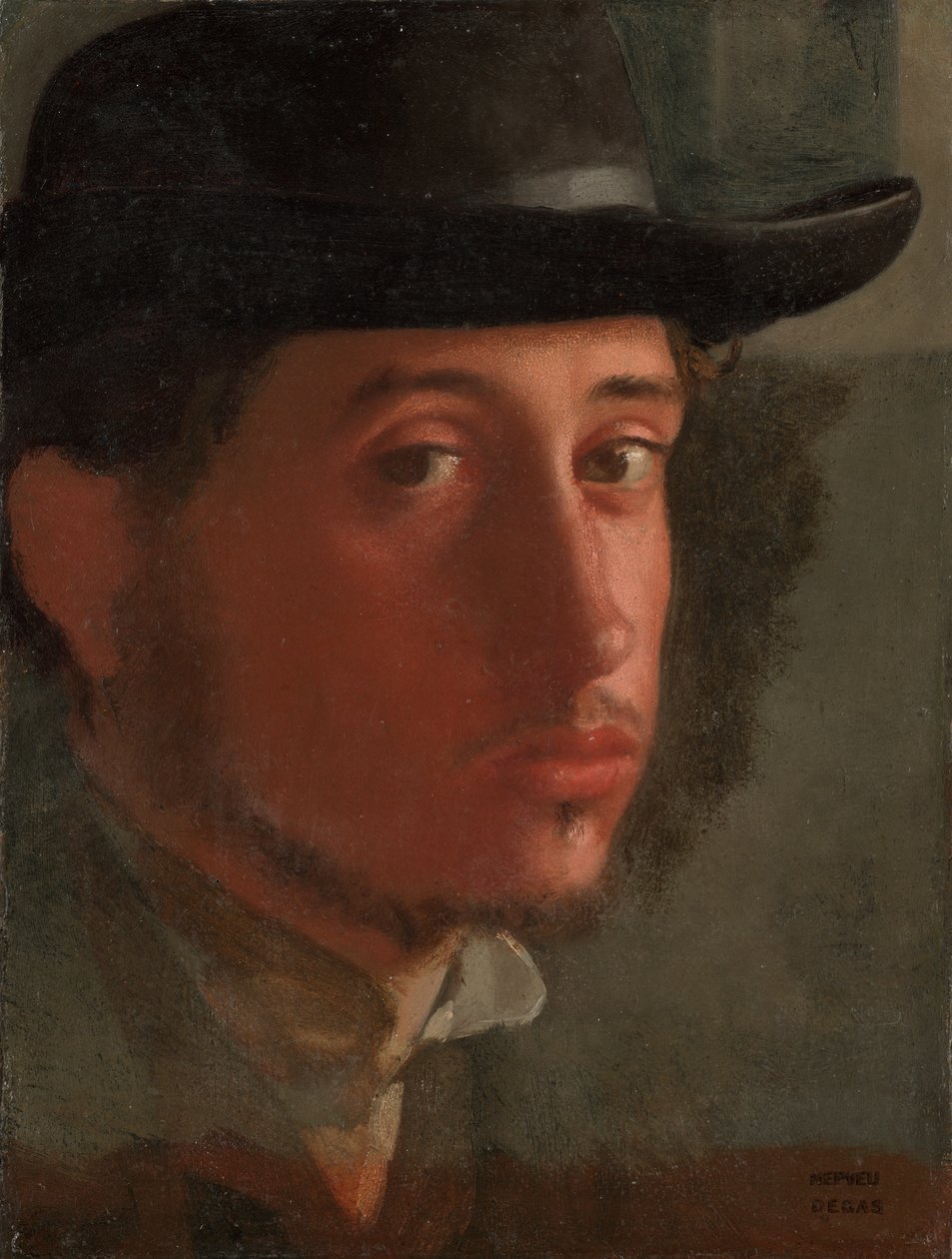 Zelfportret door Edgar Degas