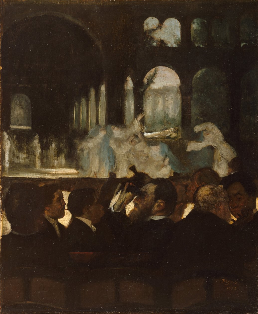 Het Ballet uit Robert le Diable door Edgar Degas