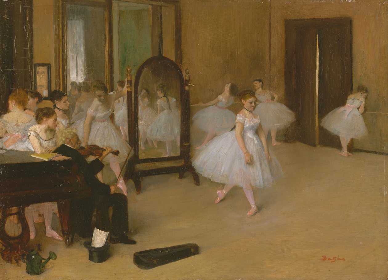 De dansles, ca. 1870 door Edgar Degas