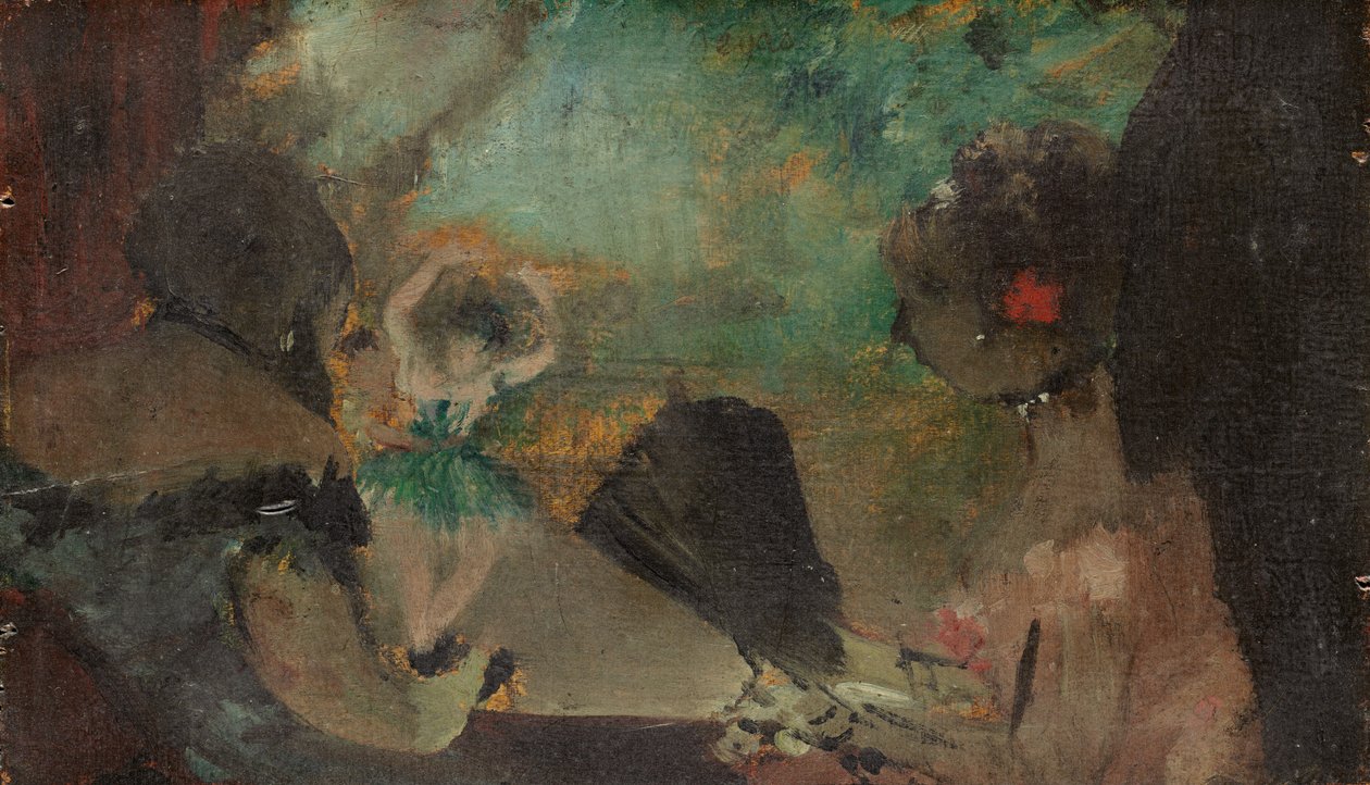 De loge door Edgar Degas