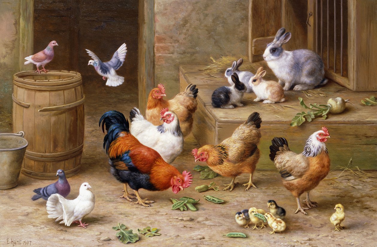 Boerderijvrienden door Edgar Hunt