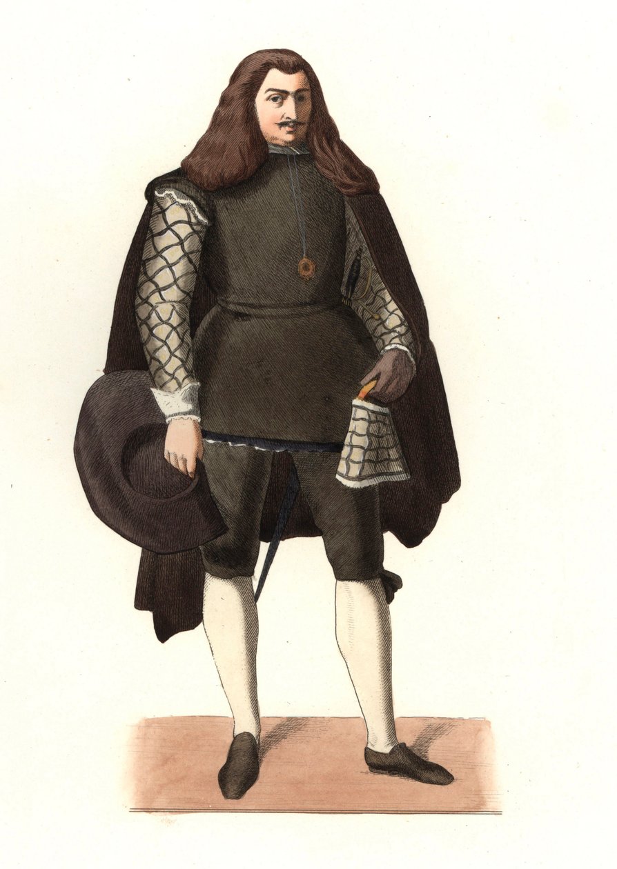 Spaanse heer door Edmond Lechevallier Chevignard