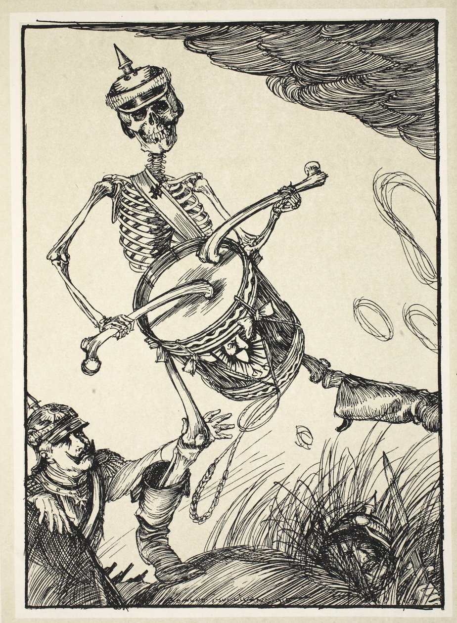 Het Pad van Glorie, illustratie uit The Kaiser