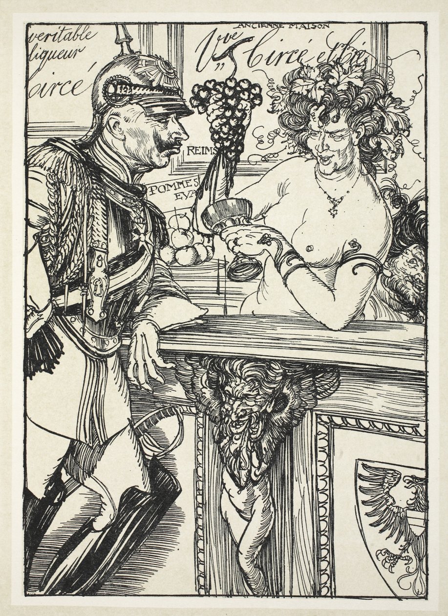 Veritable liqueur Circ, illustratie uit The Kaiser