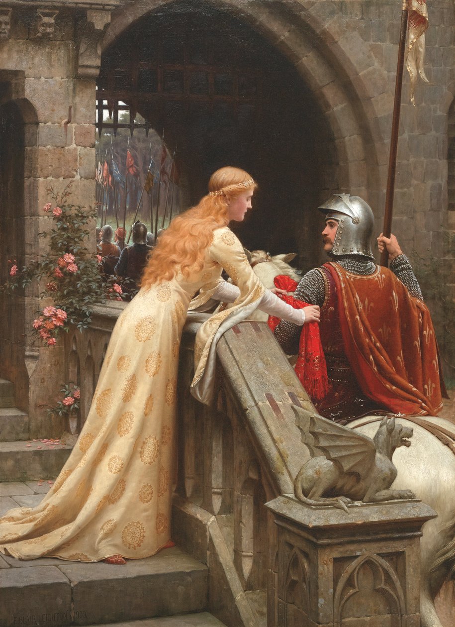 God Speed door Edmund Leighton