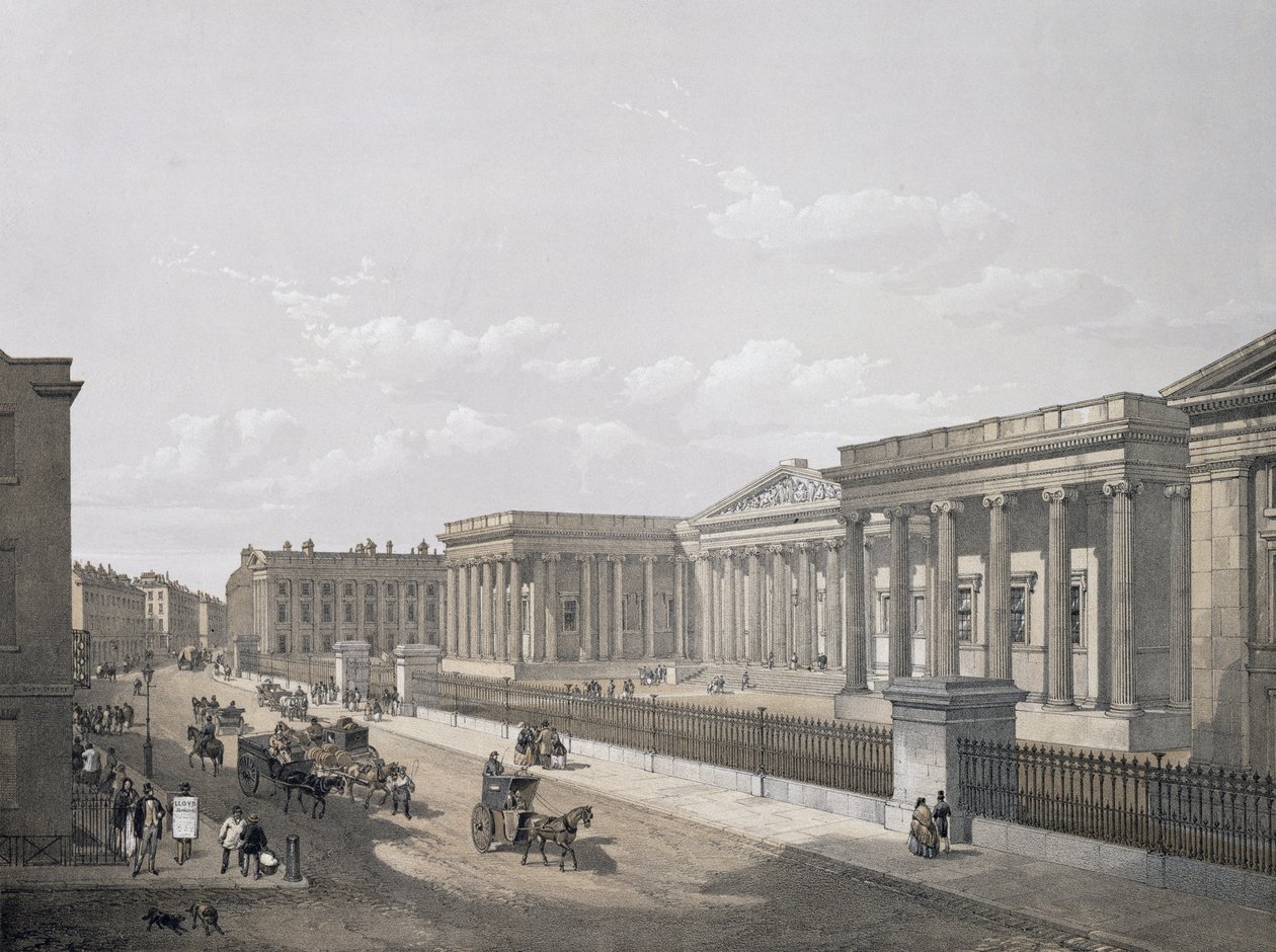 Het British Museum door Edmund Walker
