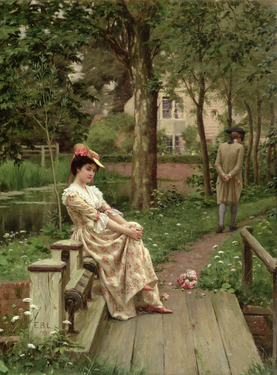 Uit door Edmund Blair Leighton