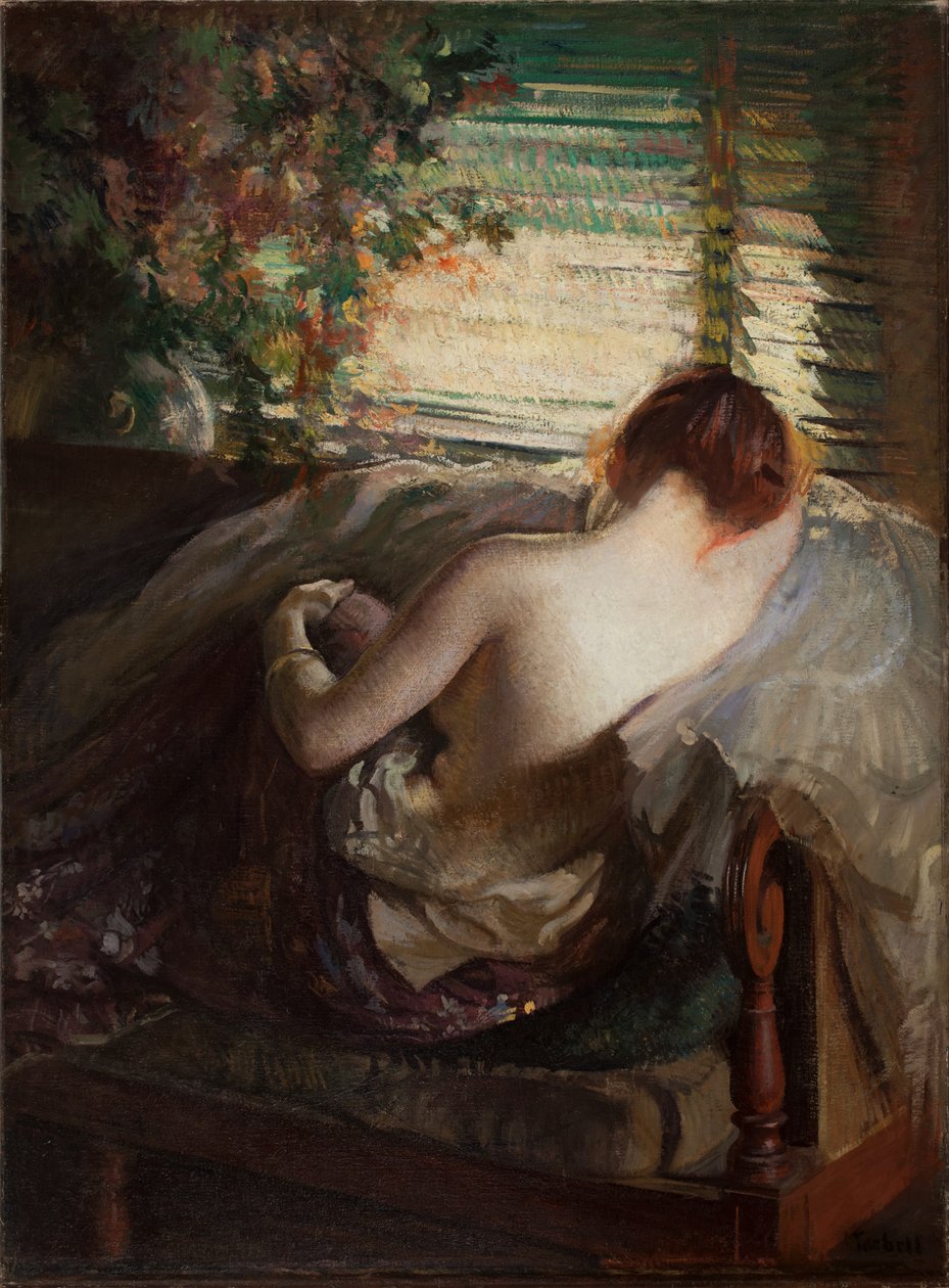 Het Venetiaanse Blinden door Edmund Charles Tarbell