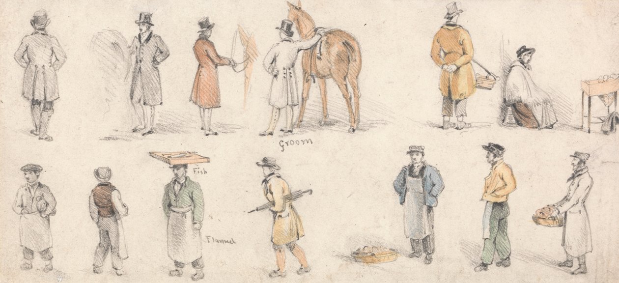 Studies van Handelaars en Staljongens door Edmund Thomas Parris