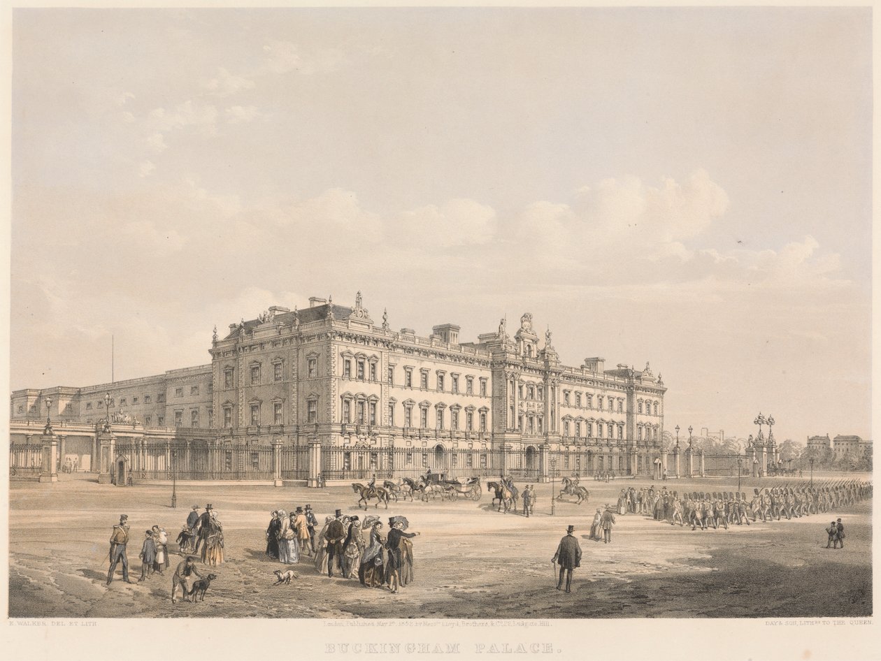 Buckingham Palace door Edmund Walker