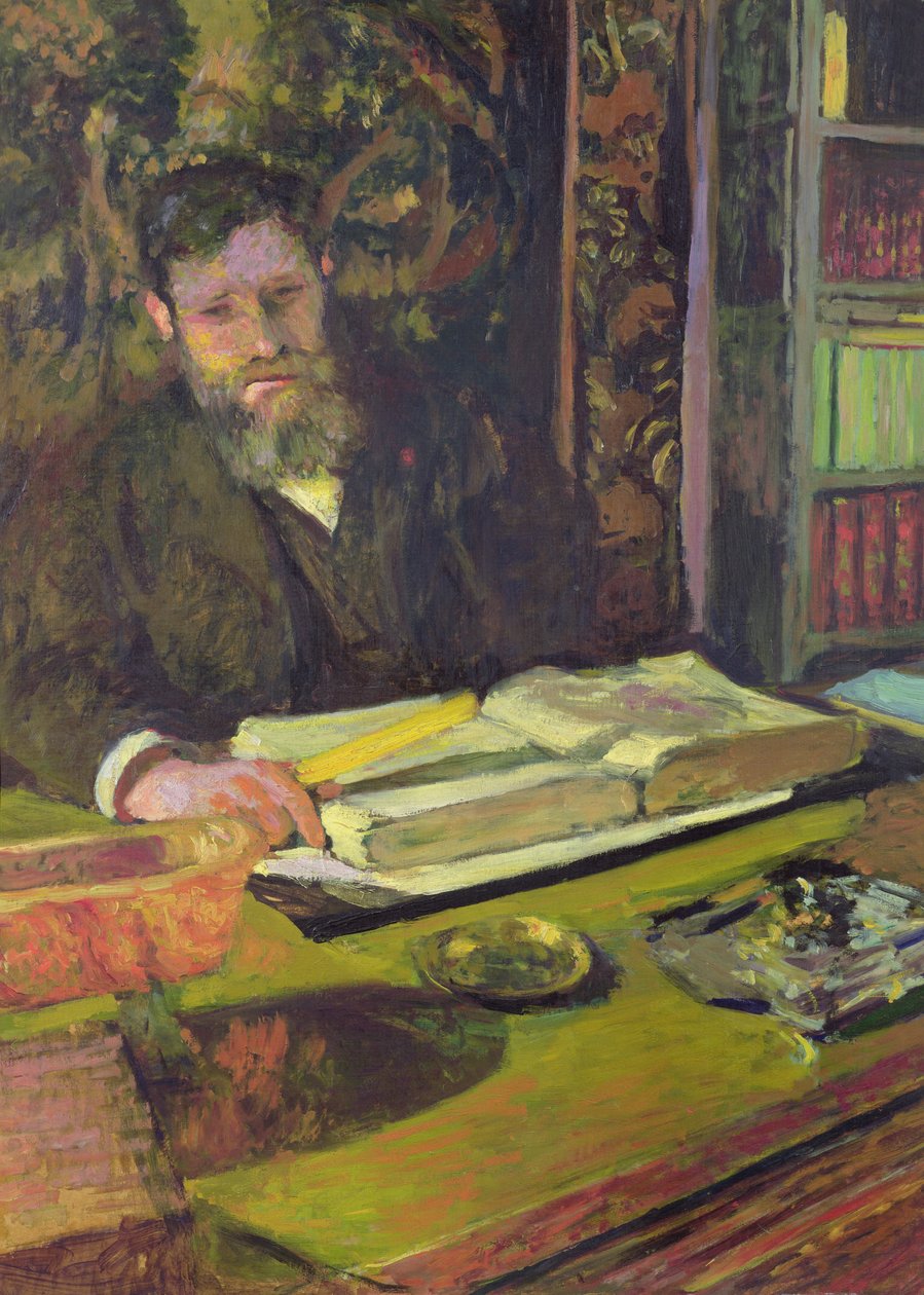 Arthur Fontaine (1860-1931) door Edouard Vuillard
