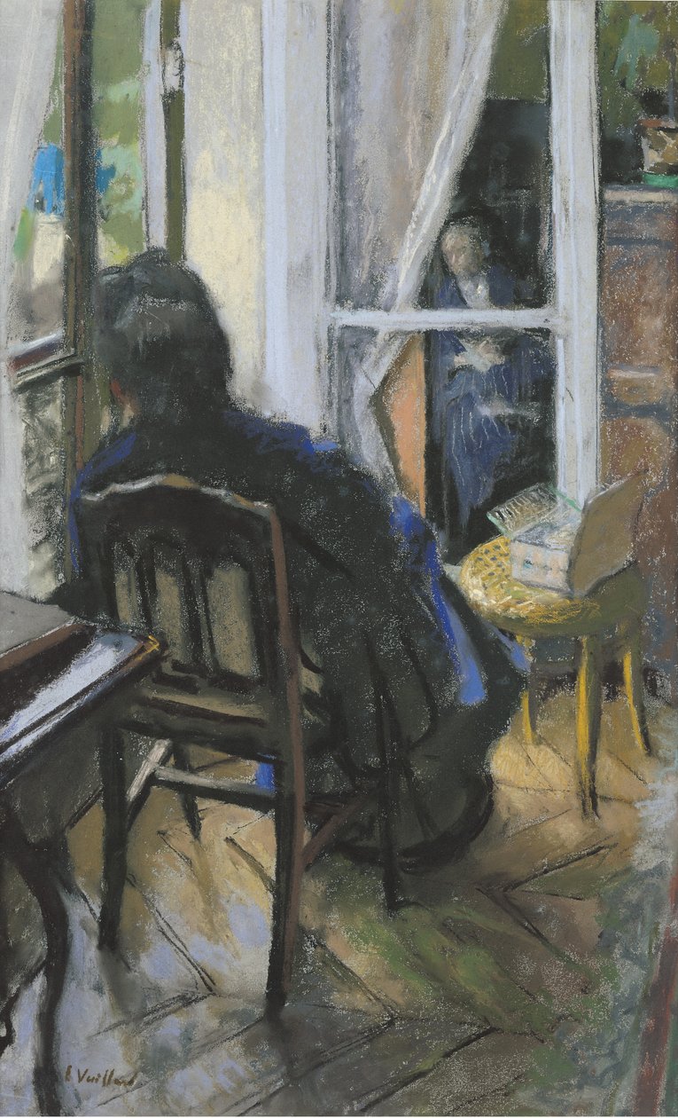 Bij het Raam door Edouard Vuillard