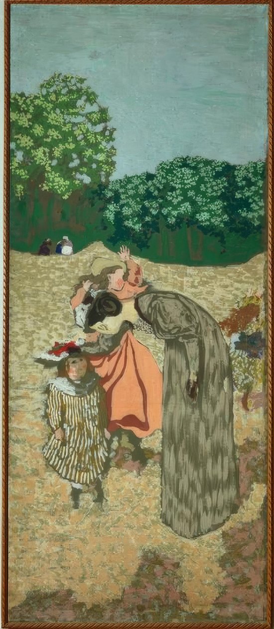 Openbare tuinen: Het verhoor door Edouard Vuillard