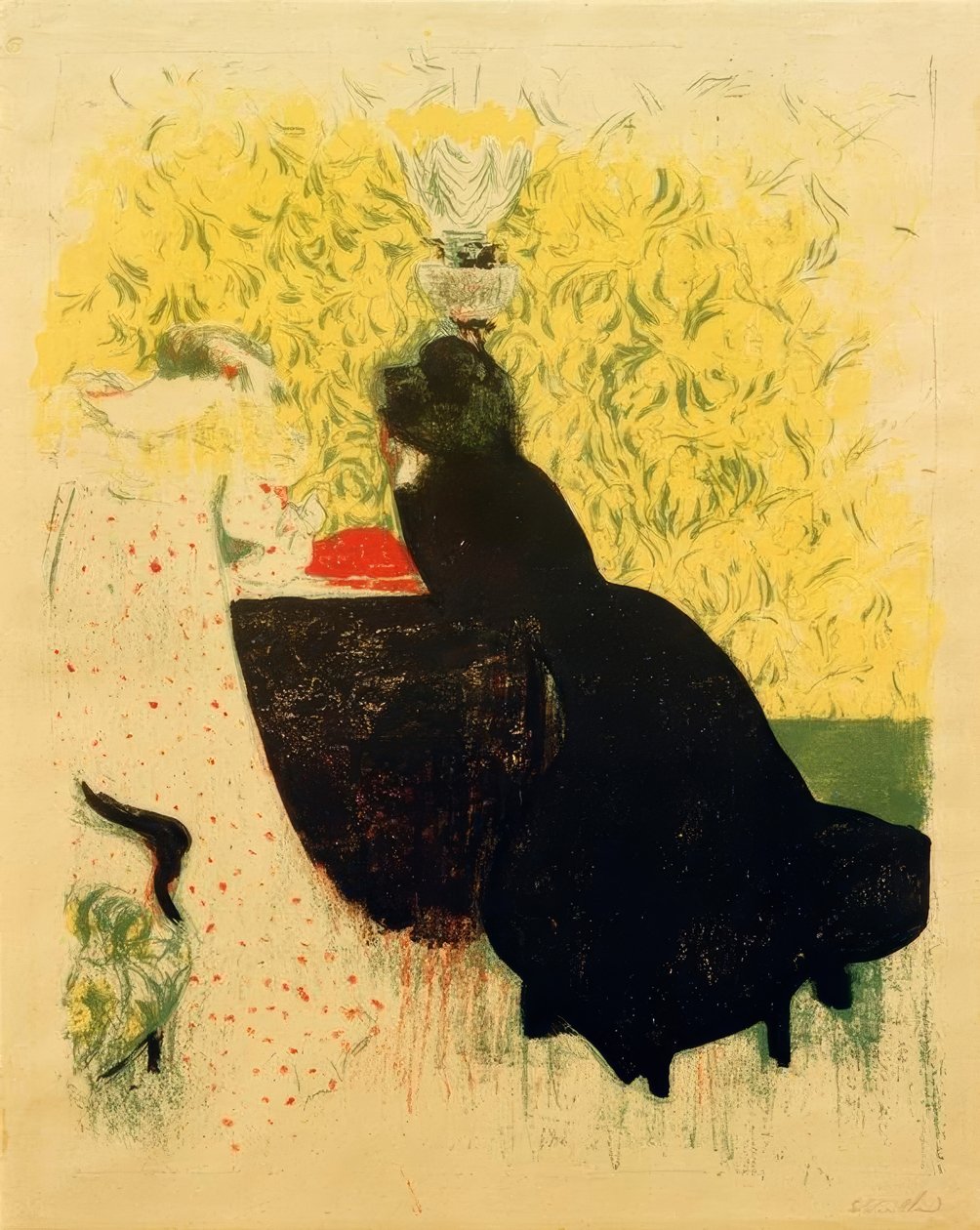 De twee schoonzussen door Edouard Vuillard